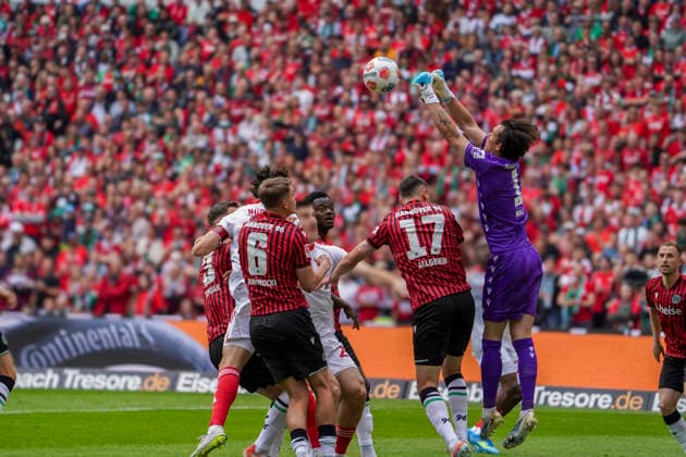 Germany Soccer 2 Bundesliga 2025 2026, Matchday 34 Hannover 96 vs 1 FC Nürnberg Heinz von Heiden Arena Stadion Hannover Nahuel Noll Hannover 96, 1 Hannover Copyright: xAymanxAlahmedx