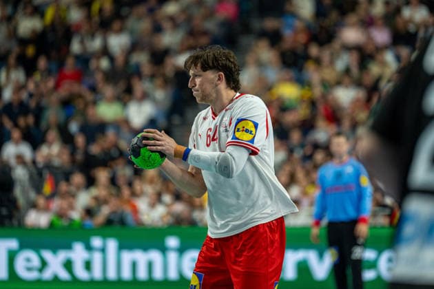 Mens Handball International Match, Germany Denmark May 17, 2026 Lasse Moller Denmark, 64 , Mens Handball International Match, Germany Denmark May 17, 2026 Copyright: xBEAUTIFULxSPORTS Erlhofx