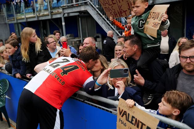 Eredivisie: PEC Zwolle v Feyenoord Rotterdam Zwolle - John de Wolf of Feyenoord during the thirty-fourth competition round of the 2025 2026 Eredivisie season. The match is set between PEC Zwolle and Feyenoord Rotterdam at Mac3Park Stadion on 17 May 2026 in Zwolle, The Netherlands. Copyright: xBastiaanxPoutsmax
