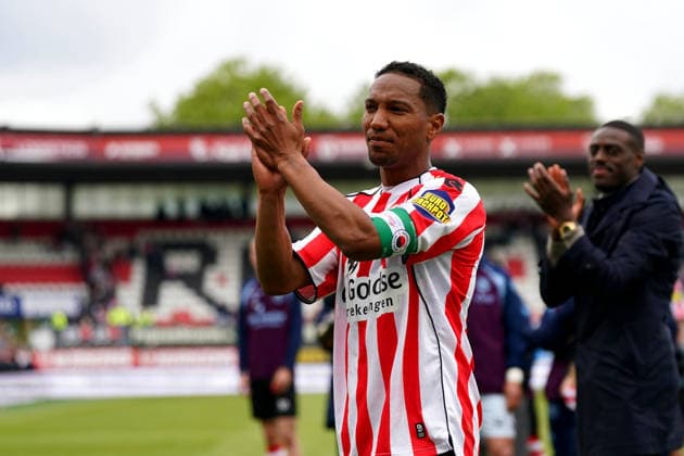 Eredivisie: Sparta Rotterdam v Excelsior Rotterdam Rotterdam - Jonathan de Guzman of Sparta Rotterdam, Bruno Martins Indi of Sparta Rotterdam during the 34th competition round of the 2025 2026 Eredivisie season. The match is set between Sparta Rotterdam and Excelsior Rotterdam at Het Kasteel on 17 May 2026 in Rotterdam, The Netherlands. (VK Sportphoto Danny de Groot) Copyright: xDannyxdexGrootx