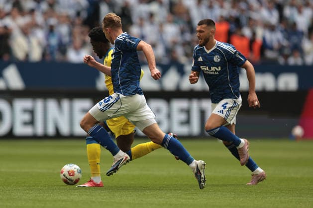 Timo Becker FC Schalke 04 at the match of the 2 Bundesliga season 2025 26 FC Schalke 04 Eintracht Braunschweig Copyright Thomas Pakusch Copyright: Thomas Pakusch