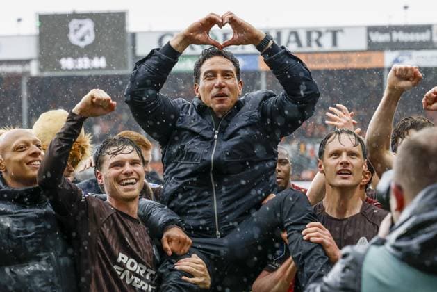 VOLENDAM , 17-05-2026 , Kras Stadium , season 2025 2026 , Dutch Eredivisie football , match between FC Volendam and Telstar , picture shows Telstar coach Anthony Correia Volendam - Telstar  x203761152x Copyright: