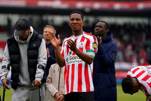 Eredivisie: Sparta Rotterdam v Excelsior Rotterdam Rotterdam - Jonathan de Guzman of Sparta Rotterdam during the 34th competition round of the 2025 2026 Eredivisie season. The match is set between Sparta Rotterdam and Excelsior Rotterdam at Het Kasteel on 17 May 2026 in Rotterdam, The Netherlands. (VK Sportphoto Danny de Groot) Copyright: xDannyxdexGrootx