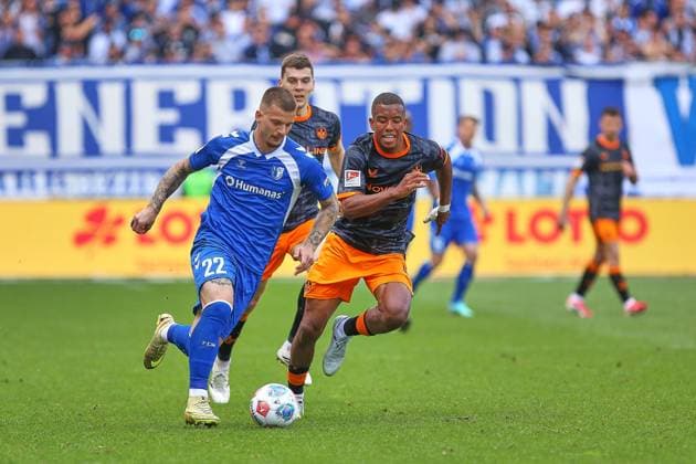 Magdeburg, Saxony-Anhalt, Germany, 17 05 2026 Avnet Arena 34 Matchday, Season 2025 26, 2 Soccer Bundesliga 1 FC Magdeburg 1 FC Kaiserslautern Mateusz Zukowski 22, 1 FC Magdeburg and David Schramm 41, 1 FC Magdeburg Copyright: xdtsxNachrichtenagenturx dts_119133