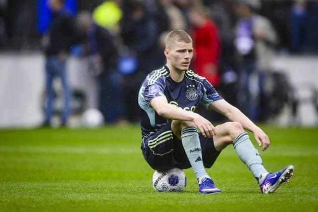 HEERENVEEN - Anton Gaaei of AFC Ajax after the Dutch Eredivisie match between SC Heerenveen and AFC Ajax at the Abe Lenstra Stadium on May 17, 2026, in Heerenveen, the Netherlands. OLAF KRAAK ANP Eredivisie 2025-2026 xVIxANPxSportx xxANPxIVx 558553406 originalFilename: 558553406.jpg
