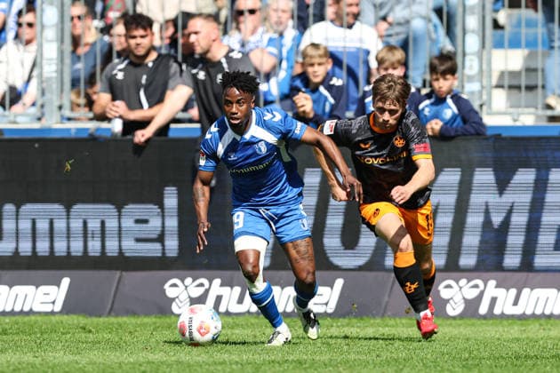 Lubambo Musonda 1 FC Magdeburg,19 2 Soccer Bundesliga Season 2025 2026 1 FC Magdeburg vs 1 FC Kaiserslautern at the Avnet Arena in Magdeburg Action,Soccer,Man,Men,Germany,17 05 2026