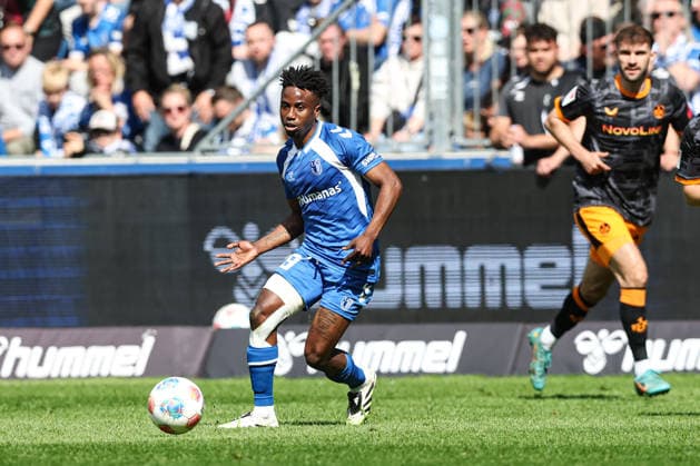 Lubambo Musonda 1 FC Magdeburg,19 2 Soccer Bundesliga Season 2025 2026 1 FC Magdeburg vs 1 FC Kaiserslautern at the Avnet Arena in Magdeburg Action,Soccer,Man,Men,Germany,17 05 2026