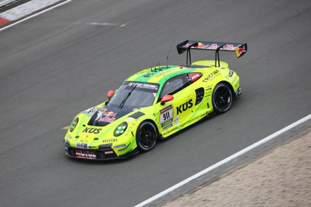 911 Kevin Estre FRA Thomas Preining AUT Ayhancan Gueven TUR Matt Campell AUS , Porsche 911 GT3 R, Team Manthey Racing GER GER, Motorsport, 54 ADAC Ravenol 24H Rennen Nuerburgring 2025, Rennen, Nuerburg, 17 05 2026 GER, Motorsport, 54 ADAC Ravenol 24H Rennen Nuerburgring 2025, Rennen, Nuerburg, 17 05 2026 Nuerburg Copyright: xEibner-Pressefoto JuergenxAugstx EP_JAT