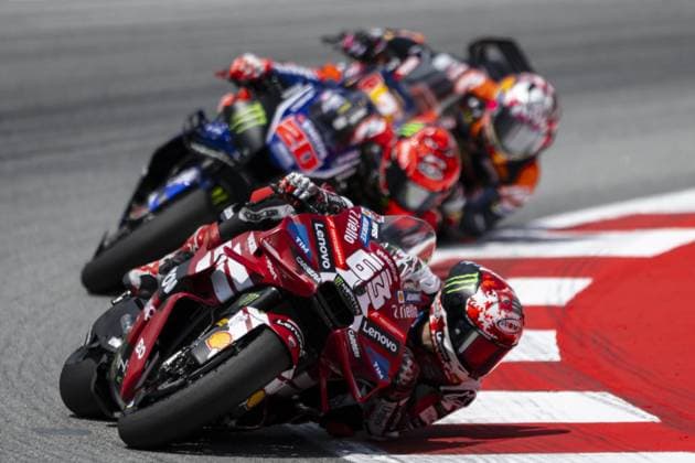 Sport Bilder des Tages RECORD DATE NOT STATED MotoGP, 6th round of the World Championship, WM, Weltmeisterschaft in Catalonia Barcelona Barcelona (Spain), 17 05 2026 - Francesco Bagnaia (63), Ducati Lenovo Team rider, during the 6th stage of the MotoGP World Championship, Grand Prix of Catalonia, Barcelona Spain; Catalonia Spain Copyright: xJoaquimxGalantex