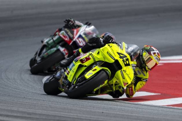RECORD DATE NOT STATED MotoGP, 6th round of the World Championship, WM, Weltmeisterschaft in Catalonia Barcelona Barcelona (Spain), 17 05 2026 - Fabio di Giannantonio (49), rider for the Pertamina Enduro VR46 Racing Team, during the 6th stage of the MotoGP World Championship, Catalan Grand Prix, Barcelona Spain; Catalonia Spain Copyright: xJoaquimxGalantex