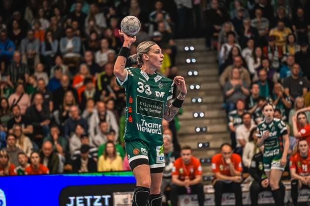 Scene with Luisa Schulze 33 Frisch auf Göppingen Women in the EWS Arena Scene with Luisa Schulze 33 Frisch auf Göppingen Women Copyright: xspeedshotx