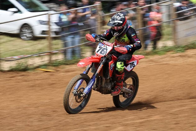 Jan Osswald 76 Honda , Germany, Motorsport, ADAC Motocross Schopfheim 2026, Baden Württemberg Motocross Championship OPEN, 1 round, 17 05 2026, Schopfheim Motocross Race Track Germany Copyright: xGrantxHubbsx