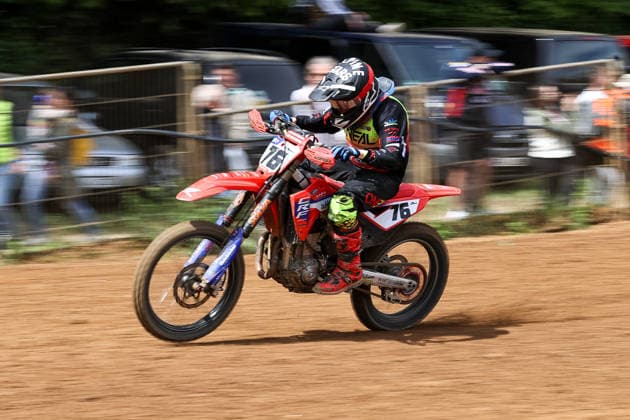 Jan Osswald 76 Honda , Germany, Motorsport, ADAC Motocross Schopfheim 2026, Baden Württemberg Motocross Championship OPEN, 1 round, 17 05 2026, Schopfheim Motocross Race Track Germany Copyright: xGrantxHubbsx