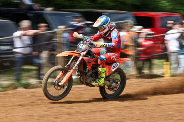Nick Wiegand 49 KTM 250 , Germany, Motorsport, ADAC Motocross Schopfheim 2026, Baden Württemberg Motocross Championship OPEN, 1 round, 17 05 2026, Schopfheim Motocross Race Track Germany Copyright: xGrantxHubbsx