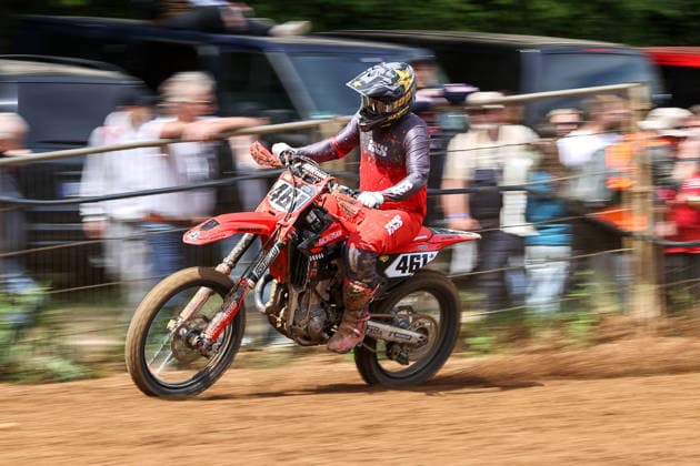Nico Hug 461 Honda , Germany, Motorsport, ADAC Motocross Schopfheim 2026, Baden Württemberg Motocross Championship OPEN, 1 round, 17 05 2026, Schopfheim Motocross Race Track Germany Copyright: xGrantxHubbsx