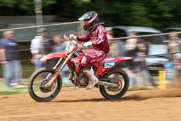 Marco Stradinger 529 Honda 250 , Germany, Motorsport, ADAC Motocross Schopfheim 2026, Baden Württemberg Motocross Championship OPEN, 1 round, 17 05 2026, Schopfheim Motocross Race Track Germany Copyright: xGrantxHubbsx