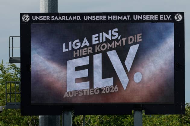 Sport Bilder des Tages 17.05.2026, xjrdrx, Fussball 2.Bundesliga, SV Elversberg - Preußen Münster v.l. Anzeigetafel (DFL DFB REGULATIONS PROHIBIT ANY USE OF PHOTOGRAPHS as IMAGE SEQUENCES and or QUASI-VIDEO) Elversberg *** 17 05 2026, xjrdrx, Soccer 2 Bundesliga, SV Elversberg Preußen Münster v l Scoreboard DFL DFB REGULATIONS PROHIBIT ANY USE OF PHOTOGRAPHS as IMAGE SEQUENCES and or QUASI VIDEO Elversberg