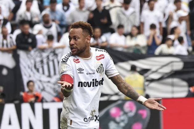 RECORD DATE NOT STATED match between Santos and Coritiba for the Brazilian championship Sao Paulo (SP), 05 17 2026 Santos Coritiba Brazilian Championship Neymar in a play during the match between Santos and Coritiba, valid for the 16th round of the Brazilian Championship, at Neo Quimica Arena, this Sunday (17).(Foto: Leco Viana Thenews2 imago images) SPO  Copyright: xLecoxVianax