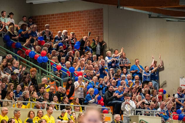 HSG Blomberg Lippe GER vs Borussia Dortmund GER Handball, 1 Handball Bundesliga Women, Final, Match 1, 17 5 2026, Season 2025 2026, Dortmund Fans of HSG Blomberg Lippe GER Dortmund Sporthalle Wellinghofen Germany