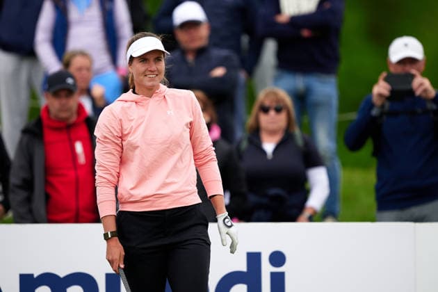 GER, Winsen Luhe , Amundi German Masters, Ladies European Tour LET , 14 05 17 05 2026 , Green Eagle Golf Courses, Round 4, Leonie Harm Germany , Winner of the AMUNDI German Masters, Round 4, Saturday 17 05 2026,Round 4, GER, Winsen Luhe , Amundi German Masters, Ladies European Tour LET , 14 05 17 05 2026 , Green Eagle Golf Courses, Copyright: xClaudiusxRauchx
