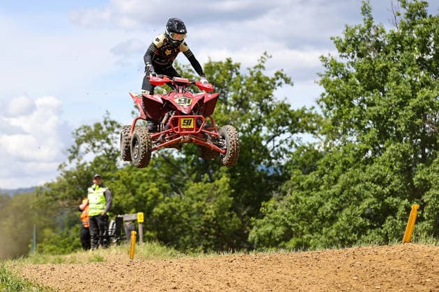 Adam Tucek 91 CZE Yamaha , Germany, Motorsport, ADAC Motocross Schopfheim 2026, DMX Quad German Championship, 1 round, 17 05 2026, Schopfheim Motocross Race Track Germany Copyright: xGrantxHubbsx