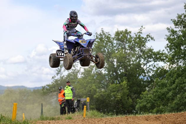 Luca Stiller 45 DEU Yamaha , Germany, Motorsport, ADAC Motocross Schopfheim 2026, DMX Quad German Championship, 1 round, 17 05 2026, Schopfheim Motocross Race Track Germany Copyright: xGrantxHubbsx