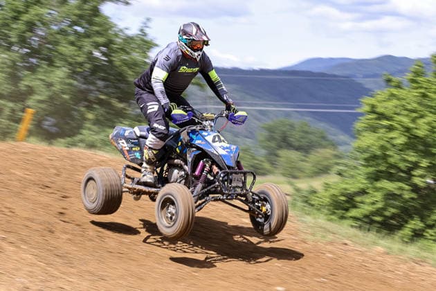Dietmar Bazle 42 DEU KTM , Germany, Motorsport, ADAC Motocross Schopfheim 2026, DMX Quad German Championship, 1 round, 17 05 2026, Schopfheim Motocross Race Track Germany Copyright: xGrantxHubbsx
