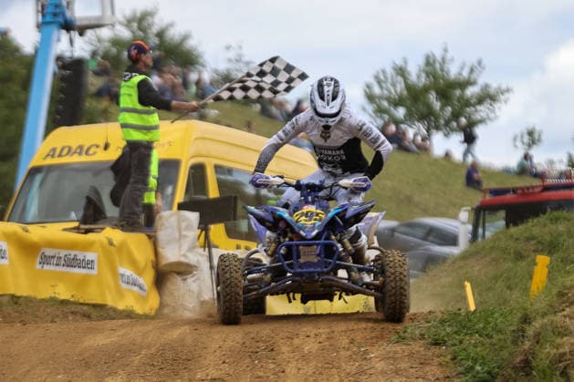 Robin Lüthi 295 CHE Yamaha , Germany, Motorsport, ADAC Motocross Schopfheim 2026, DMX Quad German Championship, 1 round, 17 05 2026, Schopfheim Motocross Race Track Germany Copyright: xGrantxHubbsx