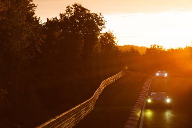 AUTO - 24 HOURS OF NURBURGRING 2026 55 BERETTA Michele (ita), GHIRETTI Alessandro (fra), STURM Joel (ger), HARTOG Loek (ned), Dinamic GT, Porsche 911 GT3 R (992) Evo26, SP9 PRO, action during the 24 Hours of Nürburgring 2026, from May 14 to 17, 2026 in Nürburg, Germany - NürburgGermany Copyright: xMariusxHeckerx