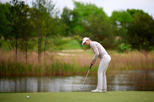 GER, Winsen Luhe , Amundi German Masters, Ladies European Tour LET , 14 05 17 05 2026 , Green Eagle Golf Courses, Round 4, Alexandra Foersterling Germany , Round 4, Saturday 17 05 2026, GER, Winsen Luhe , Amundi German Masters, Ladies European Tour LET , 14 05 17 05 2026 , Green Eagle Golf Courses, Copyright: xClaudiusxRauchx