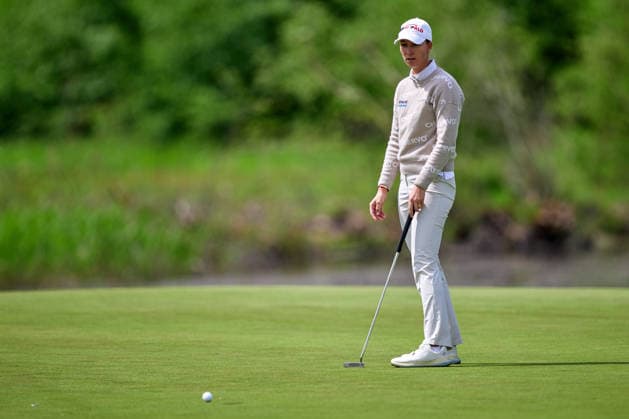 GER, Winsen Luhe , Amundi German Masters, Ladies European Tour LET , 14 05 17 05 2026 , Green Eagle Golf Courses, Round 4, Alexandra Foersterling Germany , missed put, Round 4, Saturday 17 05 2026, GER, Winsen Luhe , Amundi German Masters, Ladies European Tour LET , 14 05 17 05 2026 , Green Eagle Golf Courses, Copyright: xClaudiusxRauchx