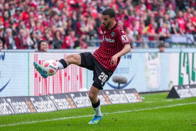 Germany Soccer 2 Bundesliga, Season 2025 26, Matchday 34, Hannover 96 vs 1 FC Nürnberg, 17 05 2026, Heinz von Heiden Arena Hannover, Lower Saxony Waniss Taibi Hannover 96, 26 Copyright: xLeonxFrickx