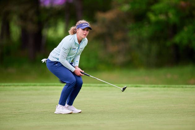 GER, Winsen Luhe , Amundi German Masters, Ladies European Tour LET , 14 05 17 05 2026 , Green Eagle Golf Courses, Round 4, Sara Kouskova Czech Republic , Round 4, Saturday 17 05 2026, GER, Winsen Luhe , Amundi German Masters, Ladies European Tour LET , 14 05 17 05 2026 , Green Eagle Golf Courses, Copyright: xClaudiusxRauchx