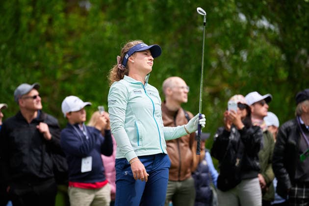 GER, Winsen Luhe , Amundi German Masters, Ladies European Tour LET , 14 05 17 05 2026 , Green Eagle Golf Courses, Round 4, Sara Kouskova Czech Republic , Round 4, Saturday 17 05 2026, GER, Winsen Luhe , Amundi German Masters, Ladies European Tour LET , 14 05 17 05 2026 , Green Eagle Golf Courses, Copyright: xClaudiusxRauchx