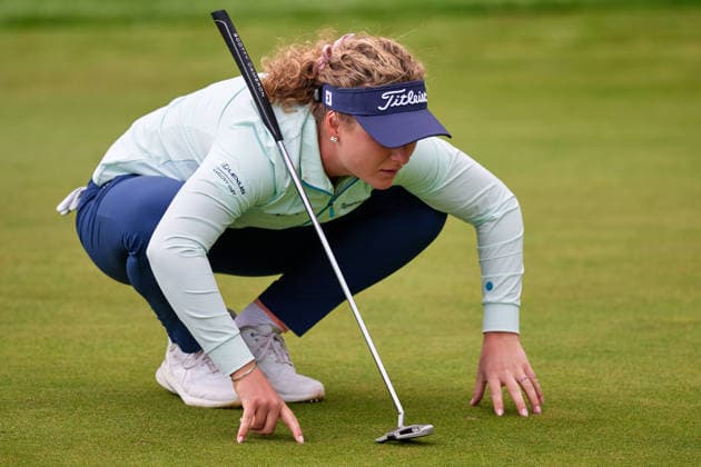 GER, Winsen Luhe , Amundi German Masters, Ladies European Tour LET , 14 05 17 05 2026 , Green Eagle Golf Courses, Round 4, Sara Kouskova Czech Republic , Round 4, Saturday 17 05 2026, GER, Winsen Luhe , Amundi German Masters, Ladies European Tour LET , 14 05 17 05 2026 , Green Eagle Golf Courses, Copyright: xClaudiusxRauchx