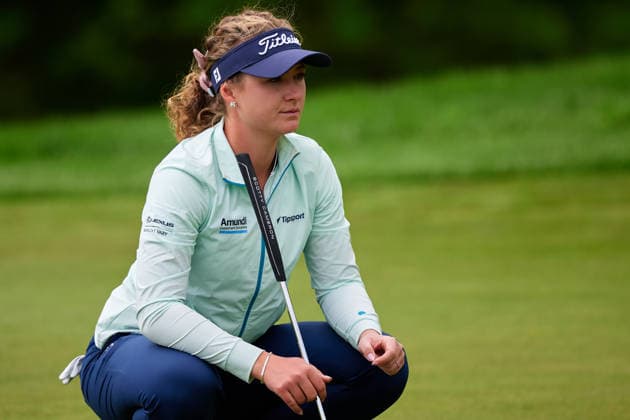 GER, Winsen Luhe , Amundi German Masters, Ladies European Tour LET , 14 05 17 05 2026 , Green Eagle Golf Courses, Round 4, Sara Kouskova Czech Republic , Round 4, Saturday 17 05 2026, GER, Winsen Luhe , Amundi German Masters, Ladies European Tour LET , 14 05 17 05 2026 , Green Eagle Golf Courses, Copyright: xClaudiusxRauchx