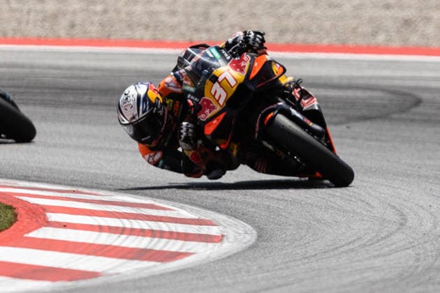 May 17, 2026, Barcelona, Barcelona, Spain: MONTMELO, SPAIN - MAY 17: Pedro Acosta 37 of Red Bull KTM Factory Racing in action during the MotoGP Grand Prix of Catalunya at Circuit de Barcelona-Catalunya on May 17, 2026 in Montmelo, Spain. MotoGP Grand Prix Of Catalunya  - ZUMAs316 20260517_znp_s316_038 Copyright: xMartixSeguraxRamonedax
