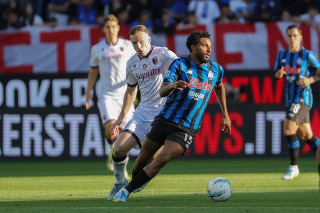 Atalanta s Ederson Dos Santos during the Serie A soccer match between Atalanta and Bologna at the New Balance Arena Stadium in Bergamo Italy - Sunday, 17 may 2026. - Soccer .  Copyright: xAlbertoxMariani LaPressex