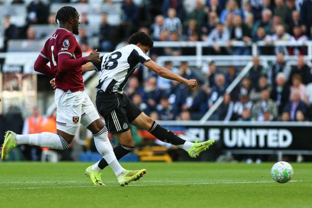 St James Park NEWCASTLE UPON TYNE, ENGLAND, MAY 17: William Osula of Newcastle United scores the second goal of the game during a Premier League 2025-26 match between Newcastle United and West Ham United at St James Park on May 17, 2026 in Newcastle Upon Tyne, England. (Photo by Zach Forster Sports Press Photo) (Zach Forster Sports Press Photo SPP) Copyright: xZachxForster SportsxPressxPhotox xSPPx spp-en-ZaFoPrPh-spp26_zachf_1705_140