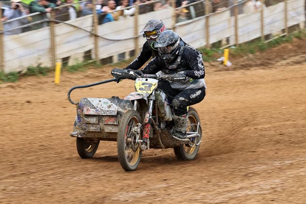 Pierre Seifert DEU and Bruno Kälin CHE 3 SMT AMS , Germany, Motorsport, ADAC Motocross Schopfheim 2026, DMX Sidecar German Championship, 1 round, 17 05 2026, Schopfheim Motocross Race Track Germany Copyright: xGrantxHubbsx