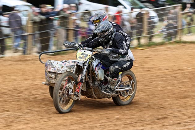 Pierre Seifert DEU and Bruno Kälin CHE 3 SMT AMS , Germany, Motorsport, ADAC Motocross Schopfheim 2026, DMX Sidecar German Championship, 1 round, 17 05 2026, Schopfheim Motocross Race Track Germany Copyright: xGrantxHubbsx