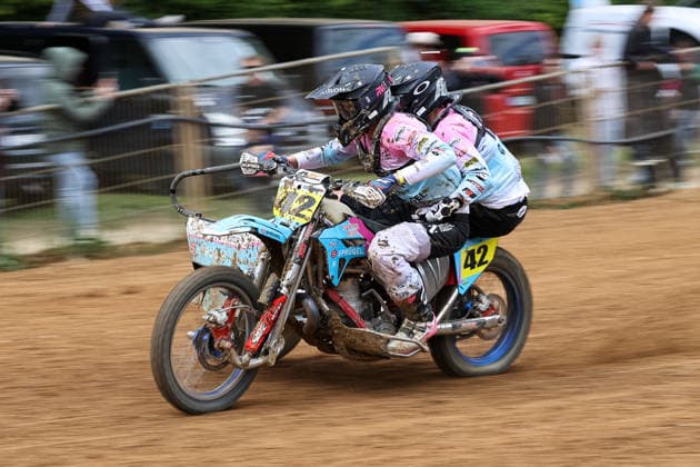 David Schellmann and Ben Gutekunst DEU 42 VMC Zabel , Germany, Motorsport, ADAC Motocross Schopfheim 2026, DMX Sidecar German Championship, 1 round, 17 05 2026, Schopfheim Motocross Race Track Germany Copyright: xGrantxHubbsx