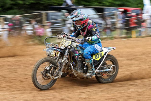 Rosalie Ziller and Philipp Wächter DEU 878 VMC KTM , Germany, Motorsport, ADAC Motocross Schopfheim 2026, DMX Sidecar German Championship, 1 round, 17 05 2026, Schopfheim Motocross Race Track Germany Copyright: xGrantxHubbsx