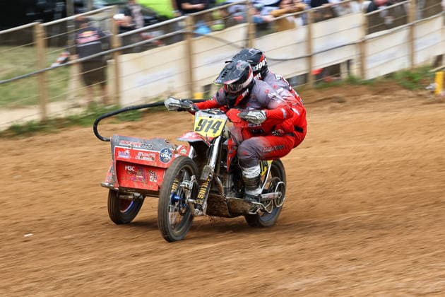 Patrick Hengster and Justin Blume DEU 914 VMC Ppower , Germany, Motorsport, ADAC Motocross Schopfheim 2026, DMX Sidecar German Championship, 1 round, 17 05 2026, Schopfheim Motocross Race Track Germany Copyright: xGrantxHubbsx