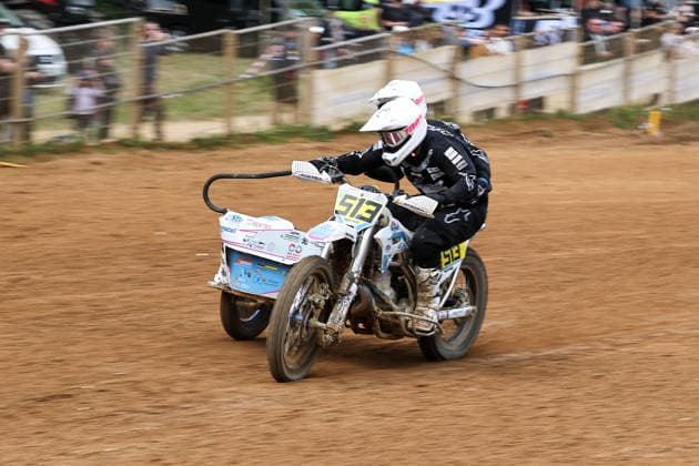 Noah Häcker and Jannik Noah Häckerm DEU 513 VMC Zabel , Germany, Motorsport, ADAC Motocross Schopfheim 2026, DMX Sidecar German Championship, 1 race, 17 05 2026, Schopfheim Motocross Race Track Germany Copyright: xGrantxHubbsx