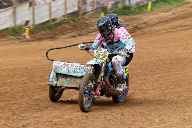 David Schellmann and Ben Gutekunst DEU 42 VMC Zabel , Germany, Motorsport, ADAC Motocross Schopfheim 2026, DMX Sidecar German Championship, 1 round, 17 05 2026, Schopfheim Motocross Race Track Germany Copyright: xGrantxHubbsx