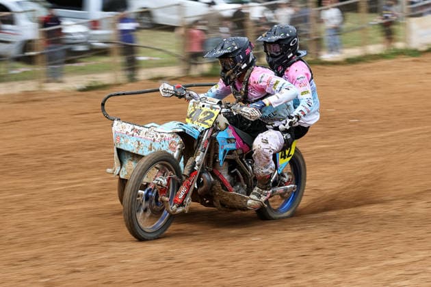 David Schellmann and Ben Gutekunst DEU 42 VMC Zabel , Germany, Motorsport, ADAC Motocross Schopfheim 2026, DMX Sidecar German Championship, 1 round, 17 05 2026, Schopfheim Motocross Race Track Germany Copyright: xGrantxHubbsx