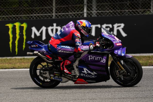 May 17, 2026, Barcelona, Barcelona, Spain: MONTMELO, SPAIN - MAY 17: Toprak Razgatlioglu 07 of Prima Pramac Yamaha MotoGP in action during the MotoGP Grand Prix of Catalunya at Circuit de Barcelona-Catalunya on May 17, 2026 in Montmelo, Spain. Barcelona Spain - ZUMAs316 20260517_znp_s316_028 Copyright: xMartixSeguraxRamonedax