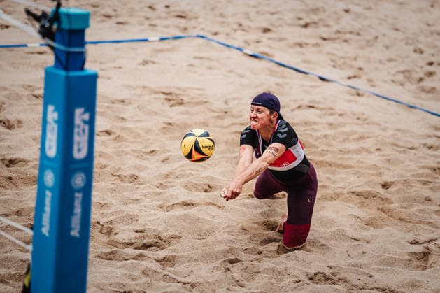 Beach volleyball women Allianz German Beach Tour 2026 Tourstop Düsseldorf 17 05 2026 Melanie Gernert Düsseldorf Robert Lehr Ufer Nordrhein Westfalen Germany