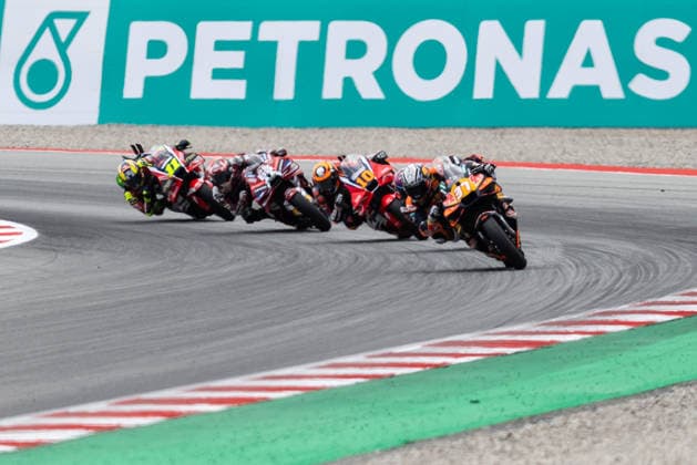 May 17, 2026, Barcelona, Barcelona, Spain: MONTMELO, SPAIN - MAY 17: Pedro Acosta 37 of Red Bull KTM Factory Racing in action during the MotoGP Grand Prix of Catalunya at Circuit de Barcelona-Catalunya on May 17, 2026 in Montmelo, Spain. Barcelona Spain - ZUMAs316 20260517_znp_s316_055 Copyright: xMartixSeguraxRamonedax